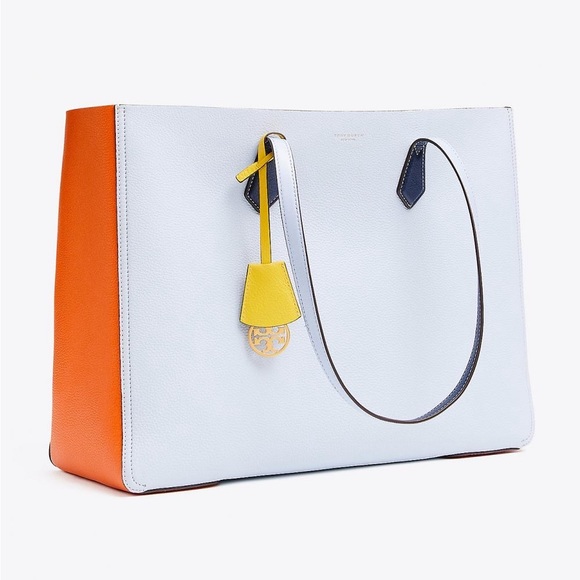 Tory Burch Perry Reversible Color-Block Large Tote - Picture 3 of 11